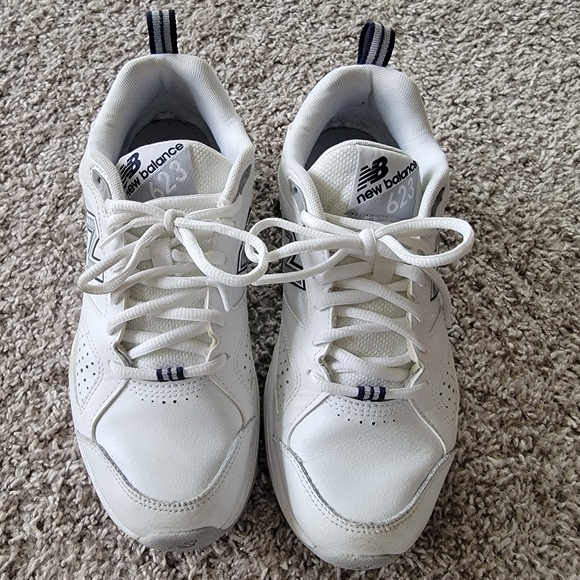 New Balance 623 White/Gray Size 8.5 - Picture 1 of 8